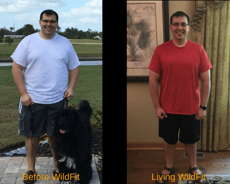 WildFit before and after of Dr. Ryan Wagner