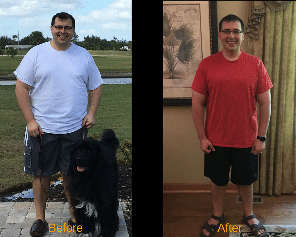 Dr. Ryan Wagner before and after WildFit weight loss Journey