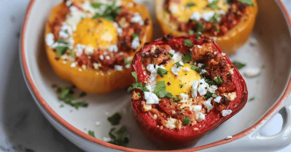 Bolognese Stuffed Peppers