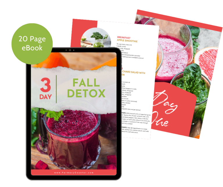 3 Day Fall Detox Farmacy Counter