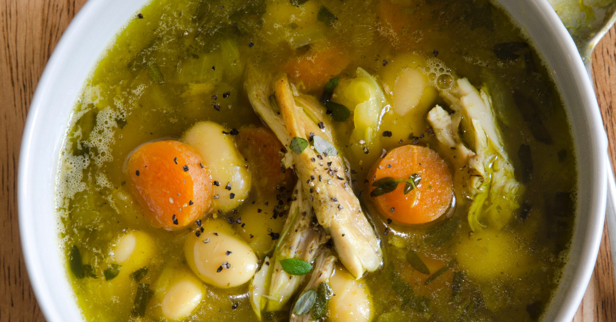 Herb Winter Chicken And Vegetable Soup