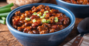 Slow Cooker Bean and Turkey Chili