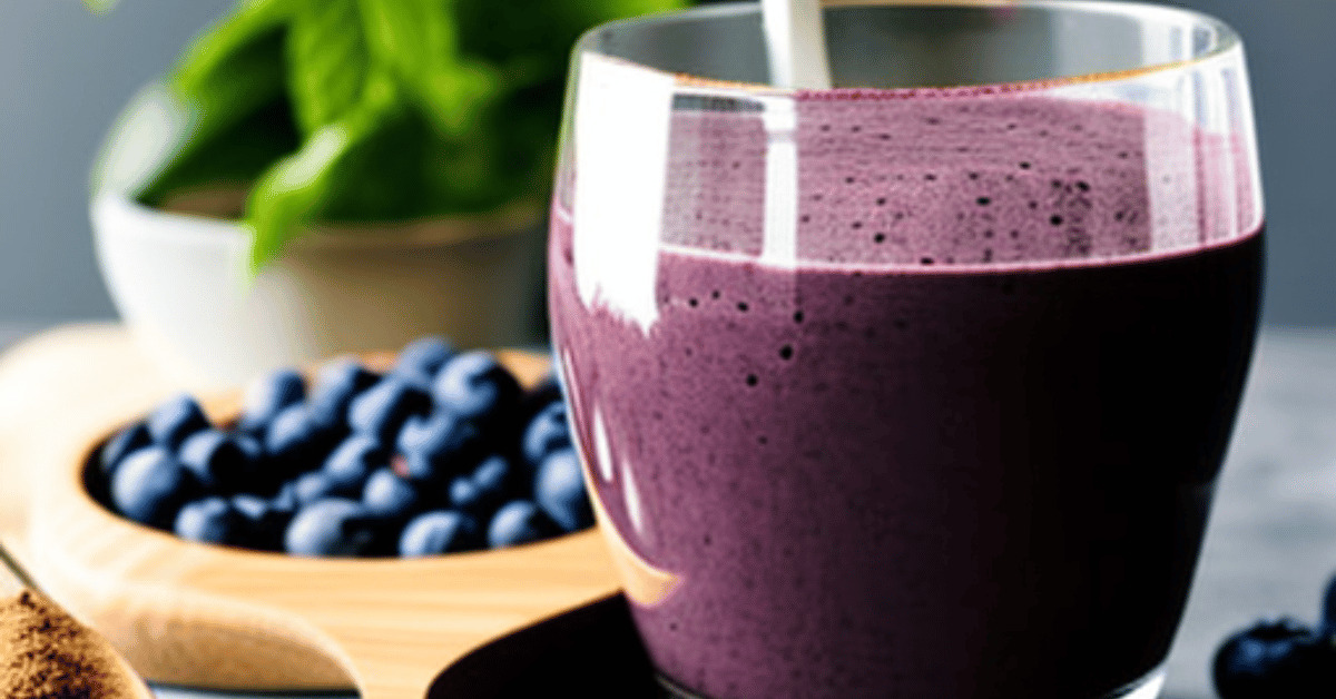 Blueberry Hemp Detox Smoothie - Farmacy Counter