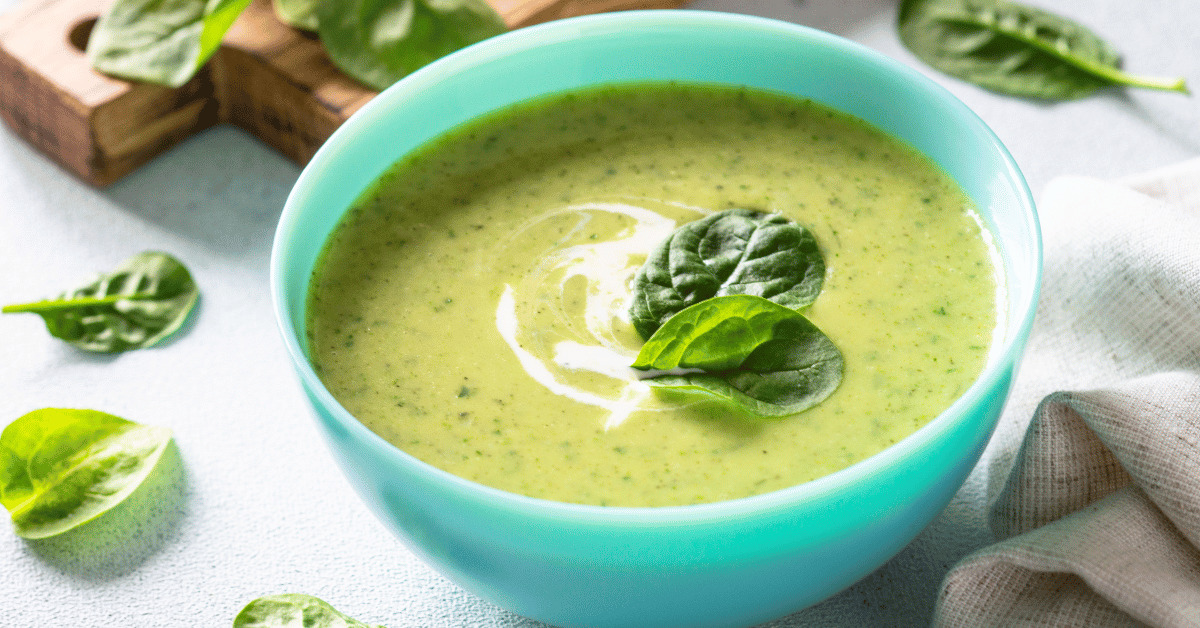 Curry Coconut Broccoli And Spinach Soup