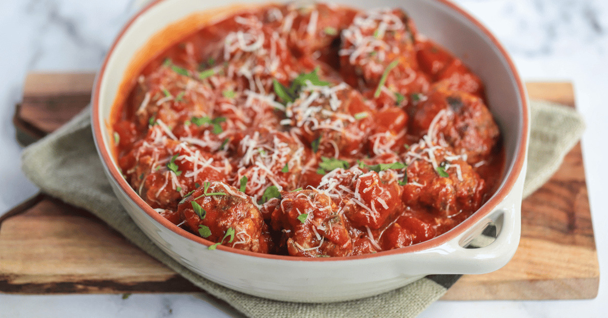 Italian Meatballs with Tomato Sauce