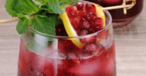 Pomegranate Ginger Mocktail