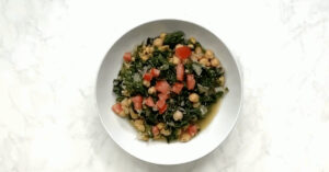 Peruvian Chickpea and Chard Stew