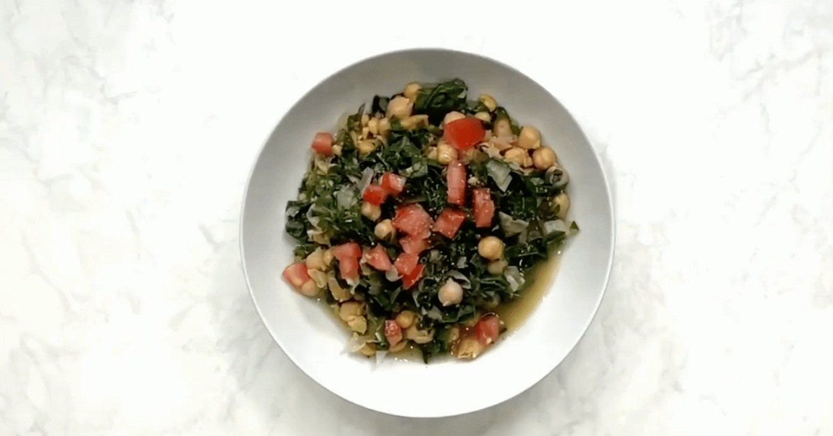 Peruvian Chickpea and Chard Stew - Farmacy Counter