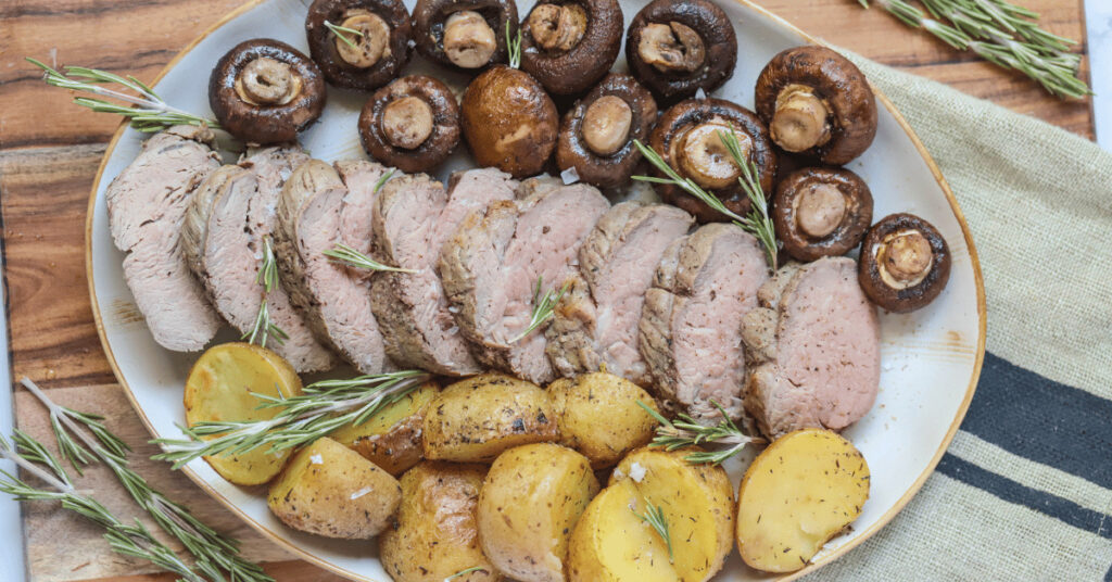 Sheet Pan Beef Tenderloin & Vegetables
