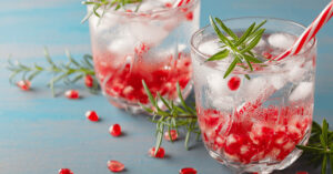 Festive Pomegranate Infused Water
