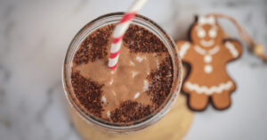 Gingerbread Protein Smoothie