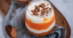 Coconut Yogurt Pumpkin Swirl