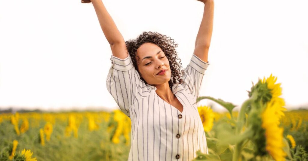 Energetic Happy Woman