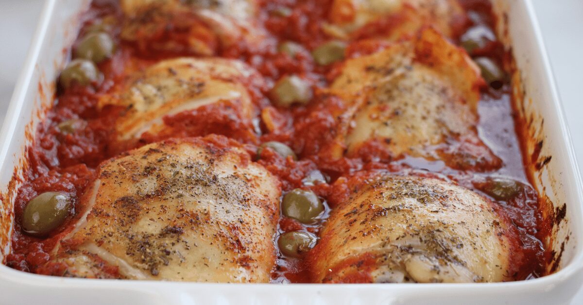 Baked Chicken Cacciatore - Farmacy Counter