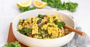 Creamy Pesto Kale Salad