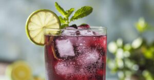 Elderberry Ginger Mocktail