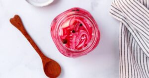 Homemade Pickled Red Onions