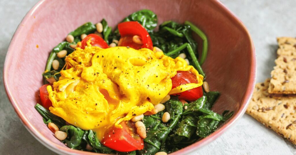 Turmeric Poached Egg