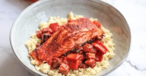 Harissa Roasted Salmon