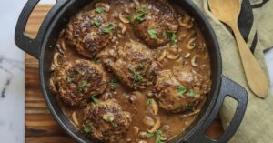 Homemade Salisbury Steak