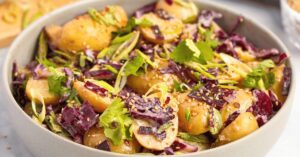 Miso Potato & Cabbage Salad