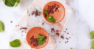 Double Chocolate Mint Smoothie