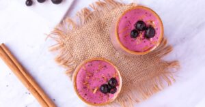 Lemon Blueberry Chia Smoothie