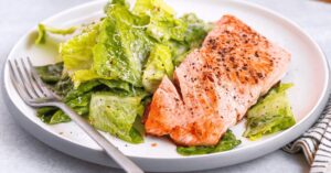 Salmon Caesar Salad