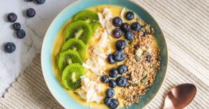 Tropical Breakfast Smoothie Bowl