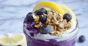 Blueberry Lemon Protein & Fiber Jar