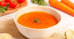 Fiery Carrot & Tomato Soup
