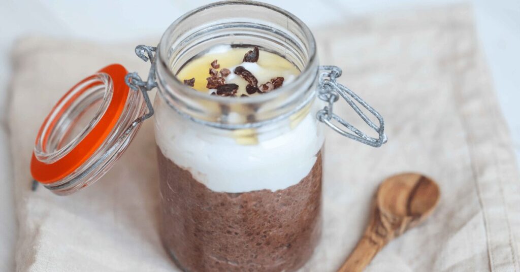 Chocolate & Coconut Chia Pudding