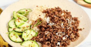 Simple Garlic & Ginger Beef