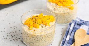 Mango Coconut Chia Pudding