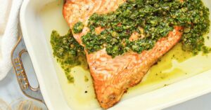 Salmon with Salsa Verde