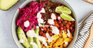 BBQ Chickpea Quinoa Bowl