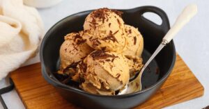 Almond Butter Oat Ice Cream