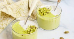 Creamy Pistachio-Coconut Pudding