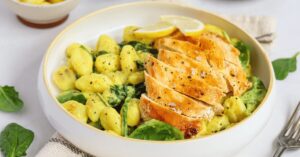 One-Pot Lemon Chicken Gnocchi
