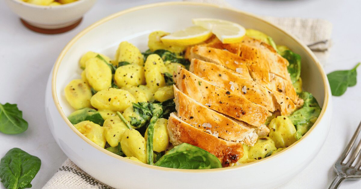 One-Pot Lemon Chicken Gnocchi