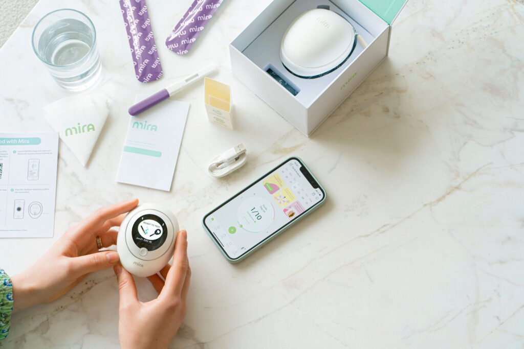 Mira Fertility Hormone Tracking