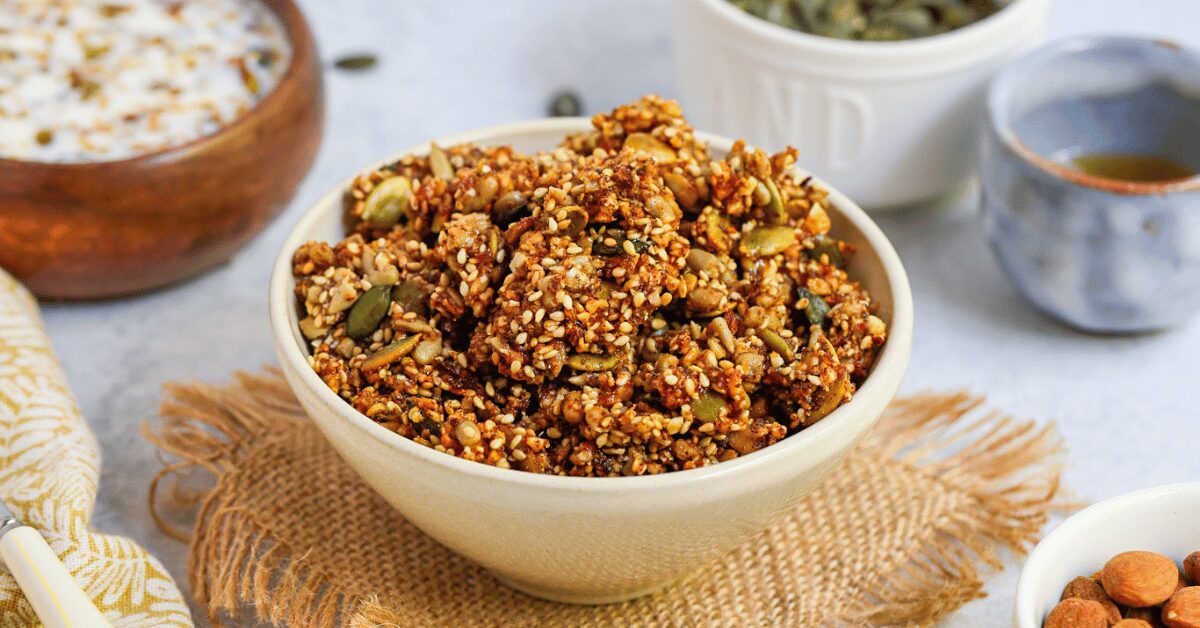 Crunchy Low-Carb Granola