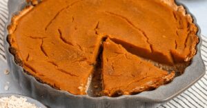 Vegan Pumpkin Pie