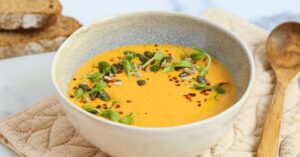 Creamy Squash Chili Soup