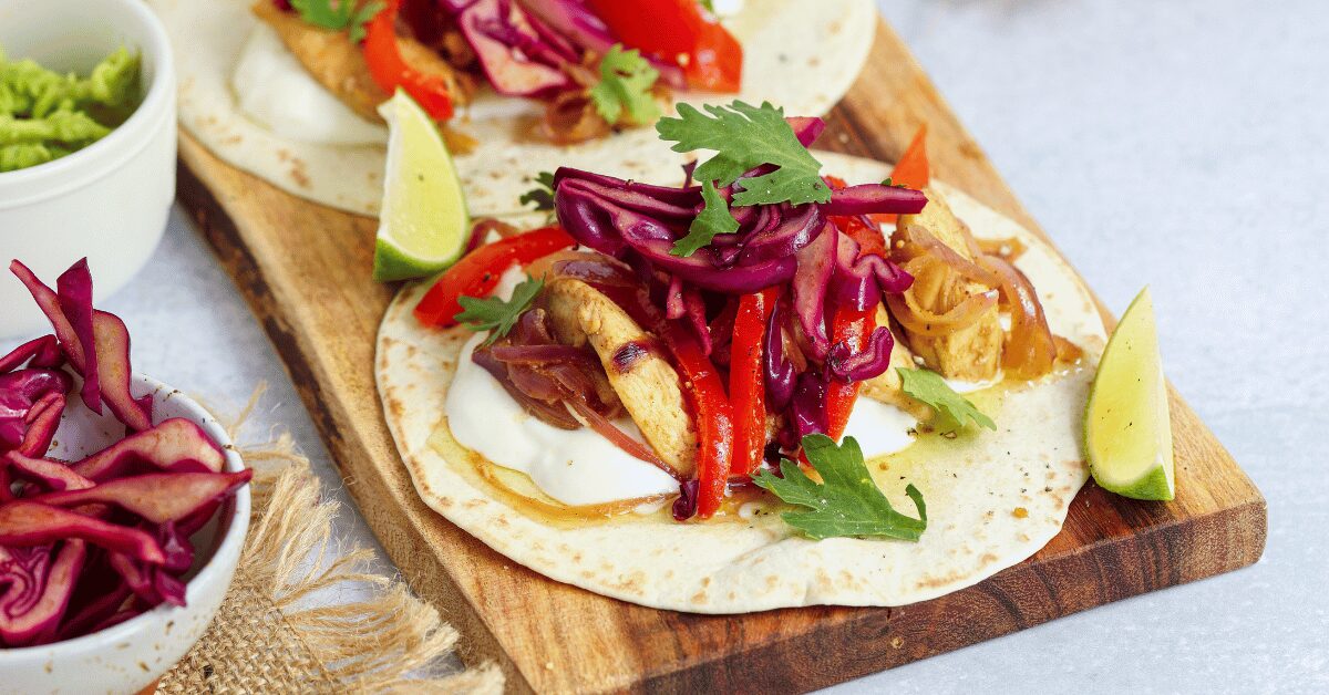 Chicken Fajita Tacos
