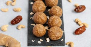 Cashew & Ginger Energy Balls