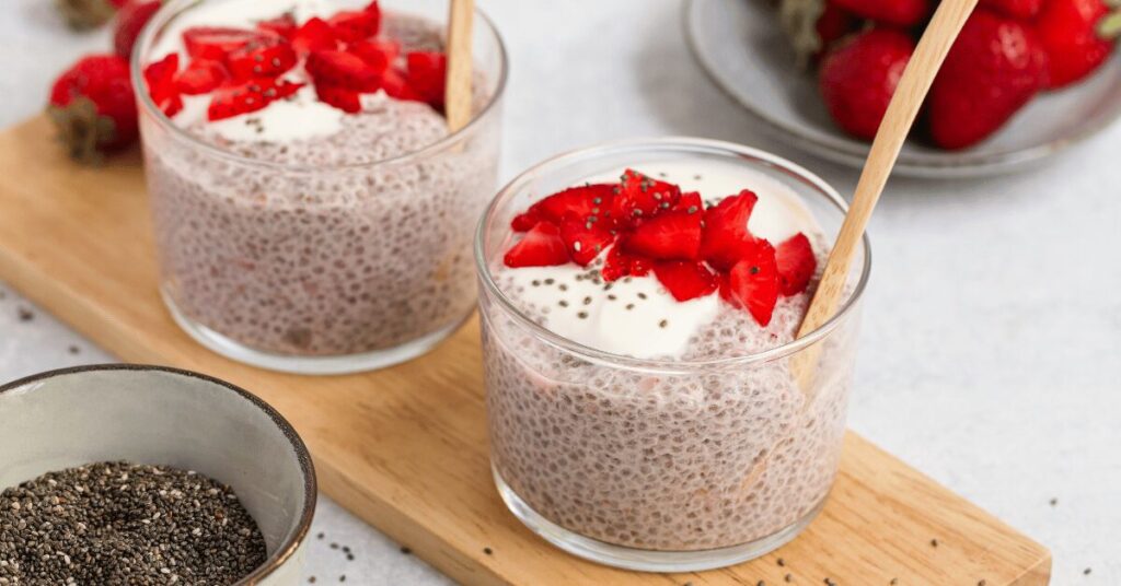Strawberry Chia Pots