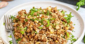 Ground Beef & Eggs