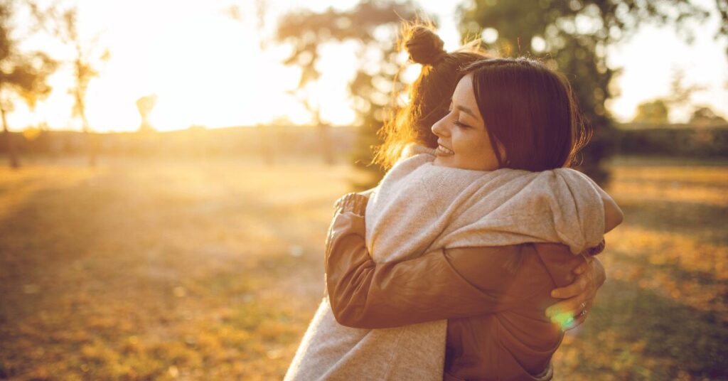 oxytocin - hugging