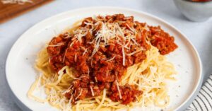 Bolognese Spaghetti